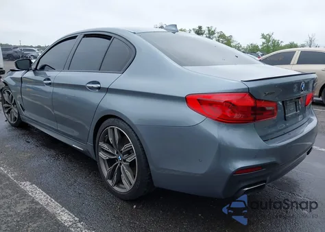 2018 BMW M550I xDrive из США, поврежденный, VIN WBAJB9C58JB036578